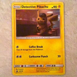 4/$10 Detective pikachu Pokémon card